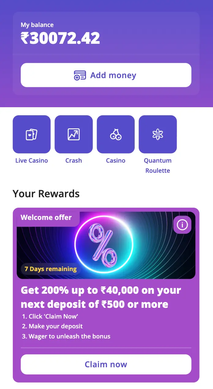 Casinodays home hero